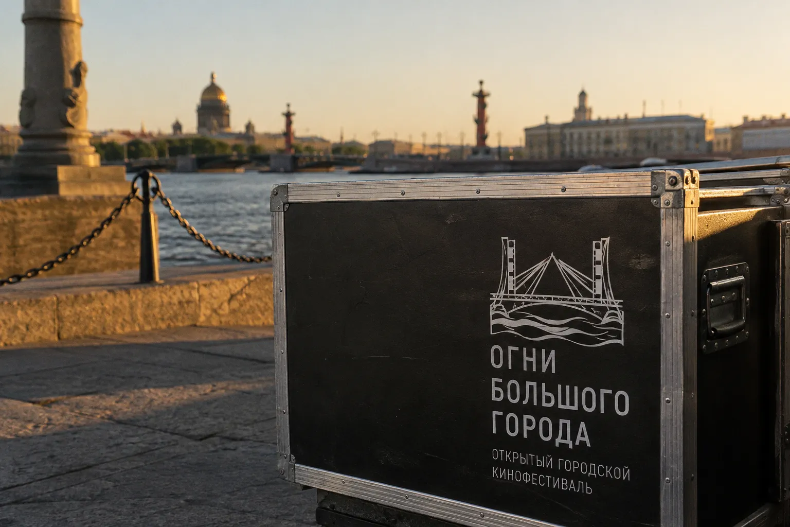 Итоги кинофестиваля «Огни большого города»: как Петербург превратил улицы в кинотеатры