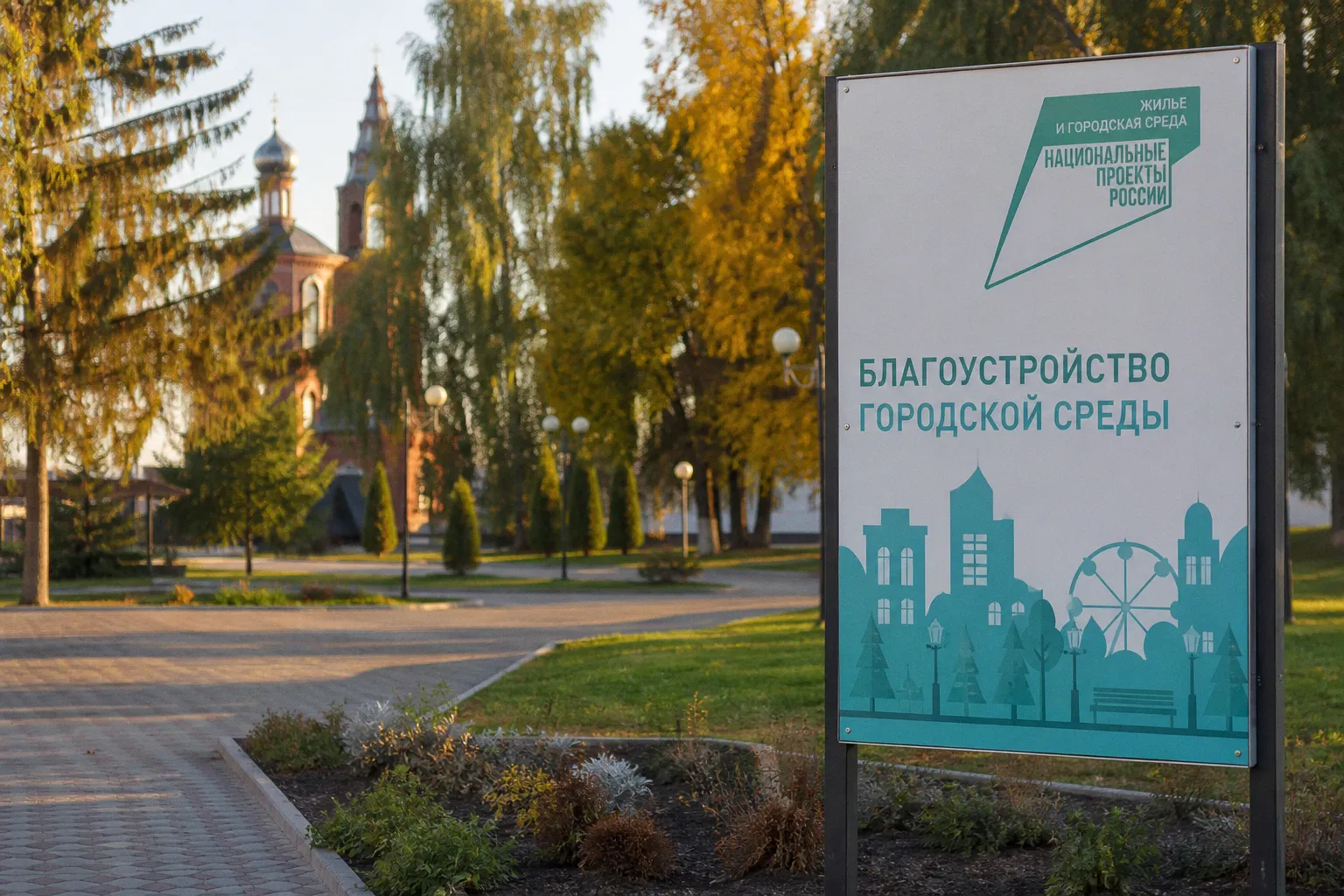 Мичуринск активно участвует в реализации нацпроектов по благоустройству