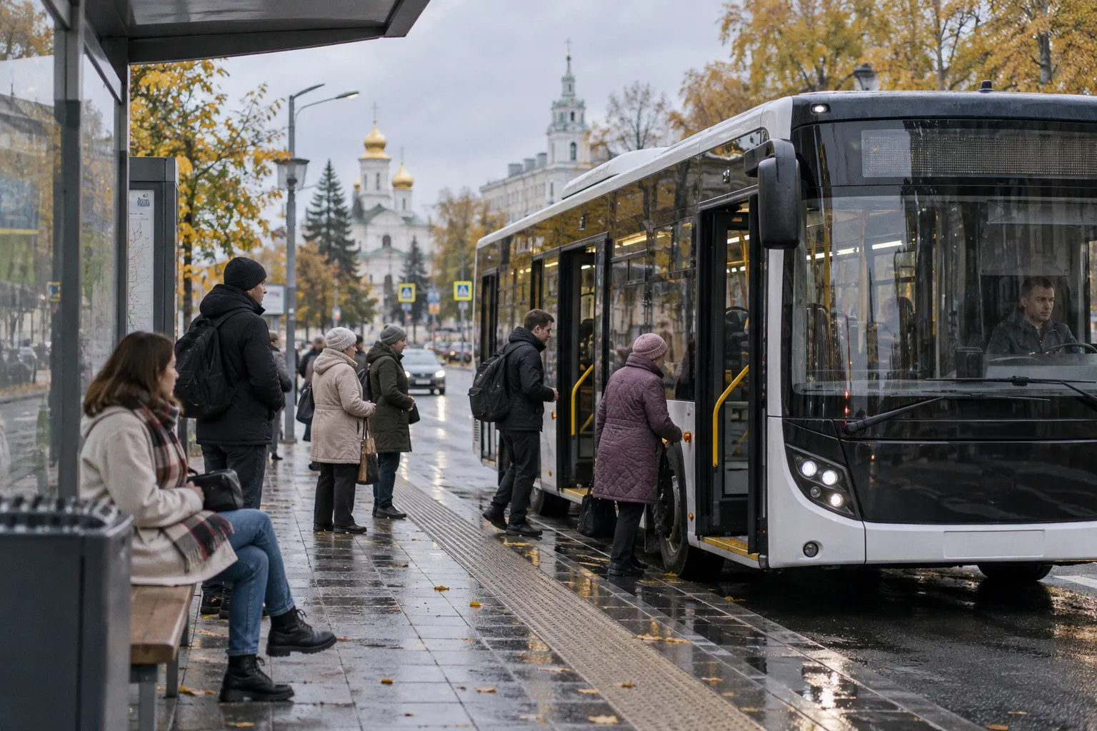 Новости - Улучшение общественного транспорта в Тихвине